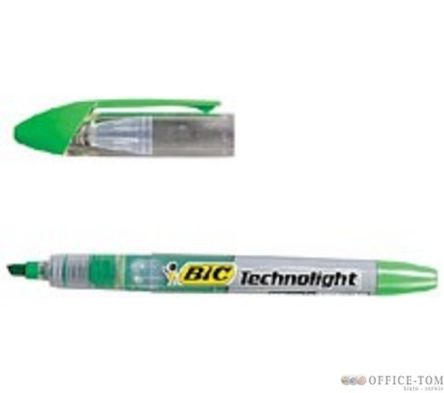 Zakreślacz Technolight Zielony  BIC