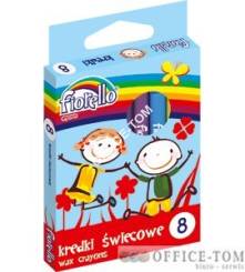 Kredki GRAND świecowe .8 kol.