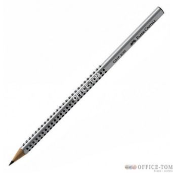 Ołówek JUMBO GRIP B czerwony do nauki pisania FC111900  FABER-CASTELL