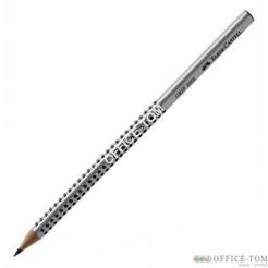 Ołówek JUMBO GRIP B czerwony do nauki pisania FC111900  FABER-CASTELL