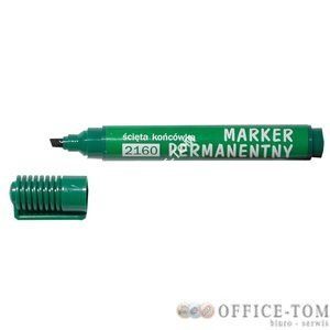 Marker D.RECT 2160 ścięty permanentny ZIELONY