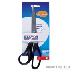 Nożyczki biurowe DONAU (leworęczne) 20.5cm czarne