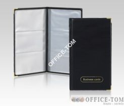 Wizytownik na 60 wizytówek WI-12 Biurfol Czarny