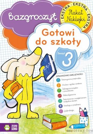 Książka Gotowi do szkoły cz.3 - Bazgroszyt Zielona Sowa