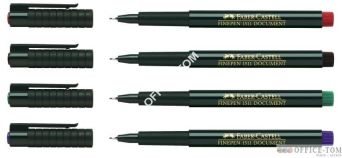 Cienkopis FINEPEN 1511 0,4 CZERWONY FABER-CASTELL