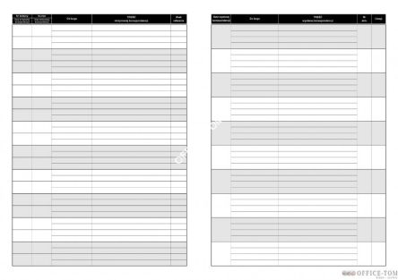 Dziennik korespondencyjny MICHALCZYK I PROKOP A4 20 kartek