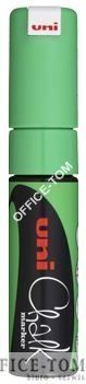Marker kredowy UNI PWE-8K Zielony 8mm