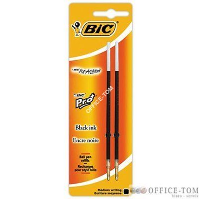 Wkład do długopisów BIC Atlantis, Velocity, Reaction i For Her - niebieski blister 2szt.