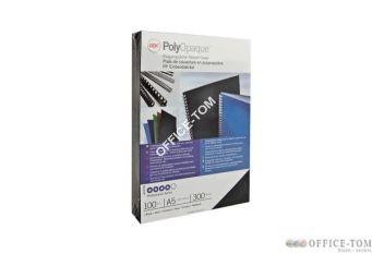 Okładki do bindowania GBC PolyOpaque A4 300 mic 100 sztuk. Bordowe
