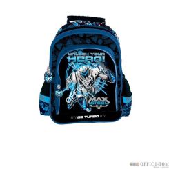 Plecak szkolny 15\'\' MAX STEEL ST.MAJEWSKI