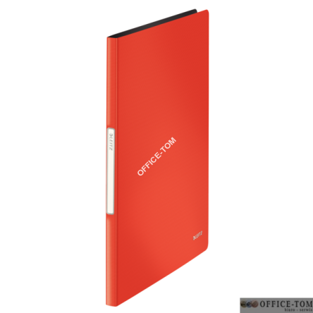 Album ofertowy 20 koszulek PP Leitz Solid, jasnoczerwony 45641020