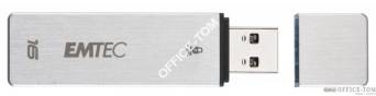 Pamięć USB EMTEC 16GB USB 2,0 srebrny  EKMMD16GS530AES