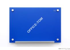 Tablica szklana Nobo Diamond 90x60, niebieska