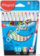 Flamastry COLORPEPS BRUSH 10szt.848010 MAPED - 3