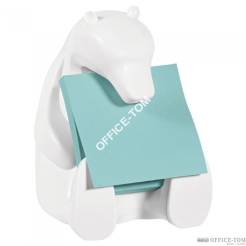 Podajnik Miś do karteczek samoprzylepnych Post-it® Z-Notes + 90 morskich karteczek 76x76 mm