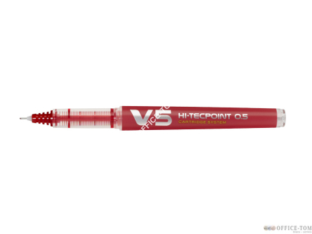 Cienkopis V5 CS czerwony PILOT