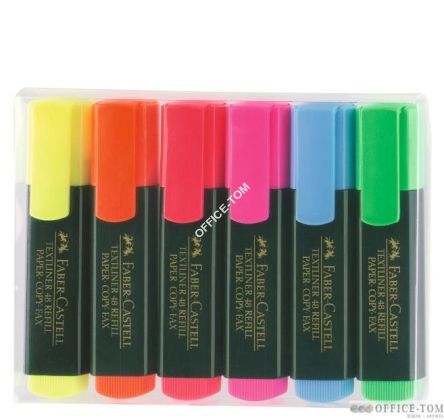 Zakreślacz 48 Etui 6 Szt FABER-CASTELL