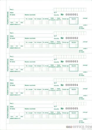 Kwitariusz MICHALCZYK I PROKOP A5 60 kartek