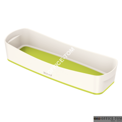 Organizer MyBOX podłużny biało-zielony Leitz