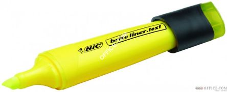 Zakreślacz Brite Liner Text Żółty  BIC