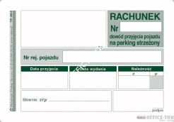 Rachunek MICHALCZYK I PROKOP A7 80 kartek