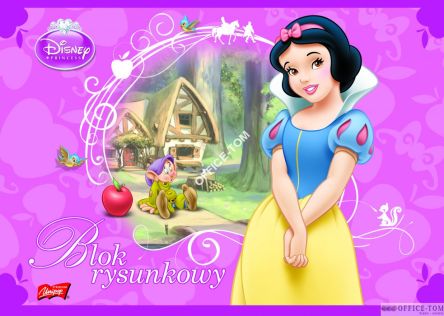 Blok rysunkowy A4, 20k. DISNEY KSIĘŻNICZKI