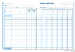 Karta Wydatków MICHALCZYK I PROKOP A4 80 kartek