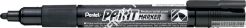 Marker zdobniczy PENTEL PAINT MARKER gruba końcówka Czarny