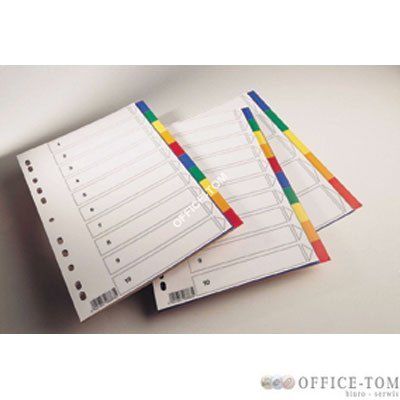 Przekładka A4 SPOKO  0423 PP 2x5 kolorów