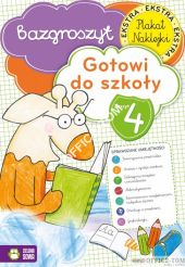 Książka Gotowi do szkoły cz.4 - Bazgroszyt Zielona Sowa