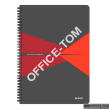 Kołonotatnik Office PP A4, w kratkę, czerwony 44950025 Leitz - 2