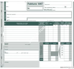 Faktura VAT MICHALCZYK I PROKOP 2/3 A4 80 kartek