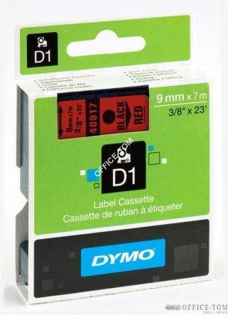 Taśma 9mm/7m czarny /czerwony 40917 DYMO S0720720
