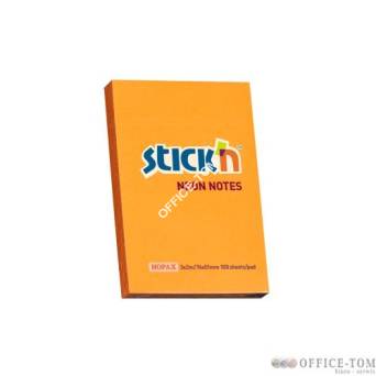 Notes Samoprzylepny 76X51mm Pomarańczowy Neon (12) 21160 Stick\'n