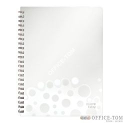 Kołonotanik LEITZ BEBOP A4 80str kratka Biały