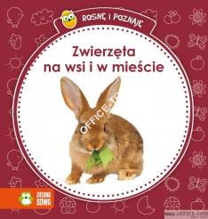 Książka Zwierzęta na wsi i w mieście Zielona Sowa