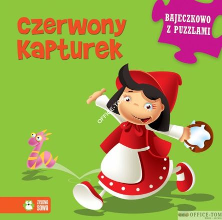 Książka Bajeczkowo z puzzlami - Czerwony Kapturek  Zielona Sowa