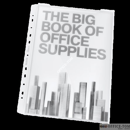 Koszulki groszkowe na katalogi A4 Leitz, z PP, 180 mic.