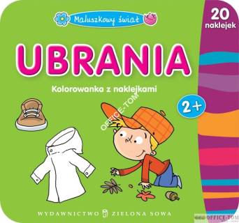Książka MALUSZKOWY ŚWIAT-Ubrania 9788378955177 Zielona Sowa