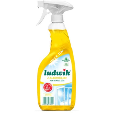 Płyn do szyb i glazury LUDWIK 600ml lemon z alkoholem
