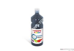 Farba Tempera Premium 1000ml , grafitowy Happy Color