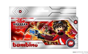 Kredki BAMBINO  24-kol.   w pud.kart. BAKUGAN St.Majewski