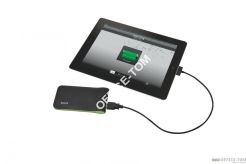 Przenośna ładowarka USB do urządzeń mobilnych, czarny