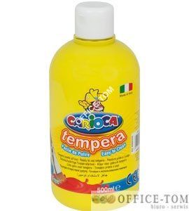Farba TEMPERA żółta CARIOCA 500ml