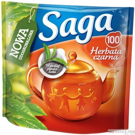 Herbata Saga Ekspresowa 100 torebek