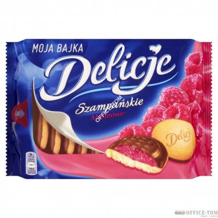Ciastka DELICJE Szampańskie malina 294g