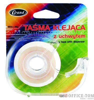 Tasma biurowa GRAND 18x20 z dispenserem