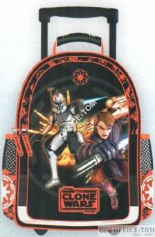 Plecak na kółkach 15\" CLONE WARS ST.MAJEWSKI