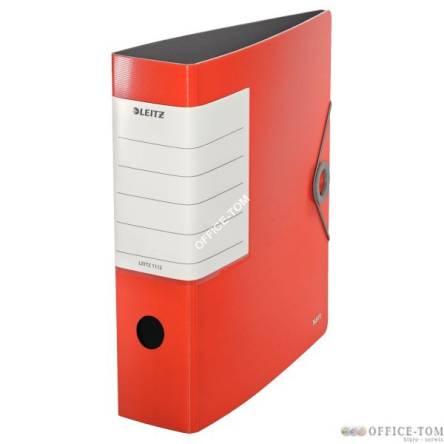 Segregator 180° Active Solid, 75 mm, czerwony LEITZ