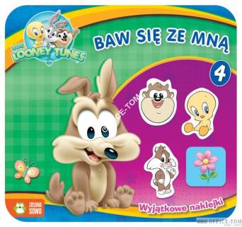 Książka LT Baw się ze mną 4. Zeszyty dla najmłodszych 4 (BABY LONNEY TUNES) 9788378957331 Zielona Sowa
